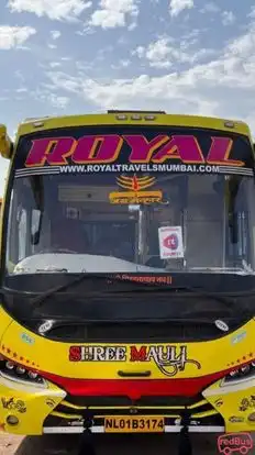 Royal Travels Mumbai Bus-Front Image