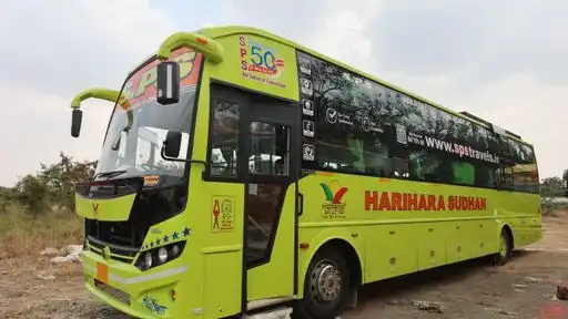 SPS Travels India Bus-Front Image