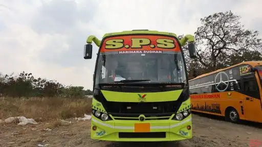 SPS Travels India Bus-Front Image