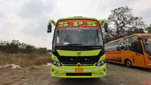 SPS Travels India Bus-Front Image