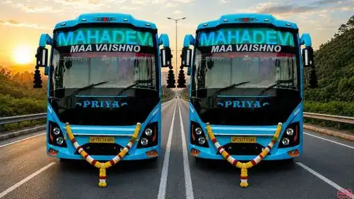 Maa Vaishno Travels Bus-Front Image