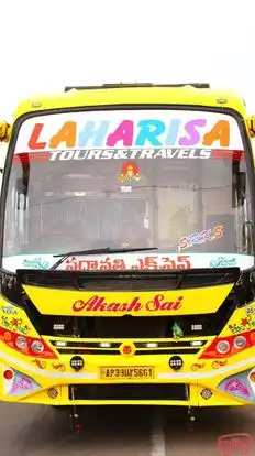 Laharisa Tours and Travels Bus-Front Image