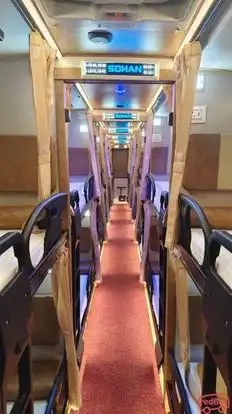 Sohan Tours & Travels Bus-Seats layout Image
