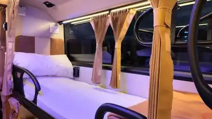 Gayatri Travells Bus-Seats layout Image