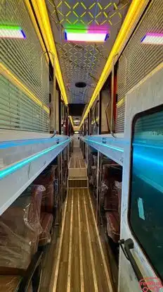Khajuraho Travels Pvt Ltd Bus-Seats layout Image