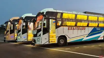 Khajuraho Travels Pvt Ltd Bus-Side Image