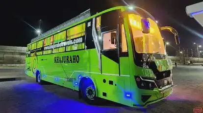 Khajuraho Travels Pvt Ltd Bus-Side Image