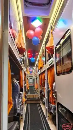 Khajuraho Travels Pvt Ltd Bus-Seats layout Image