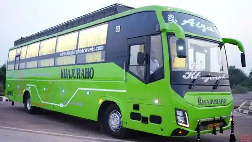 Khajuraho Travels Pvt Ltd Bus-Front Image