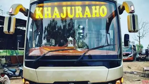 Khajuraho Travels Pvt Ltd Bus-Front Image