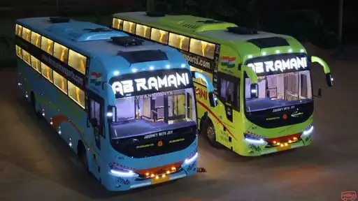 AB Ramani Transports Bus-Front Image
