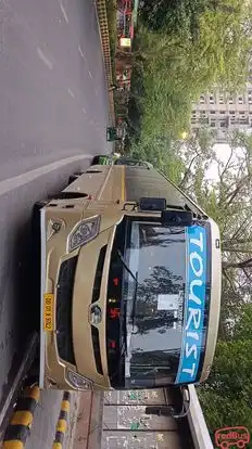 Falcon Tour And Travels Bus-Front Image