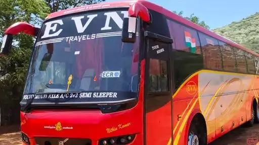 EVN TRAVELS Bus-Front Image