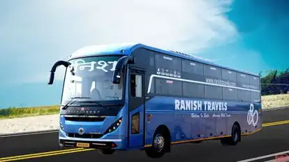 Ranish Travels Bus-Front Image