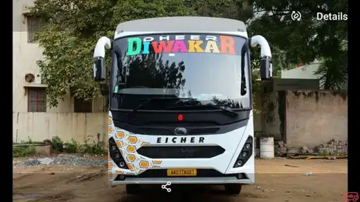 Bus9 Tours And Travels Bus-Front Image