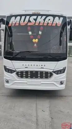 Muskan Travels Bus-Front Image