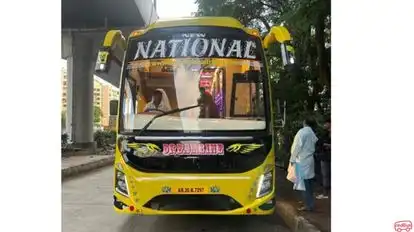 SK Tours and Travels Bus-Front Image