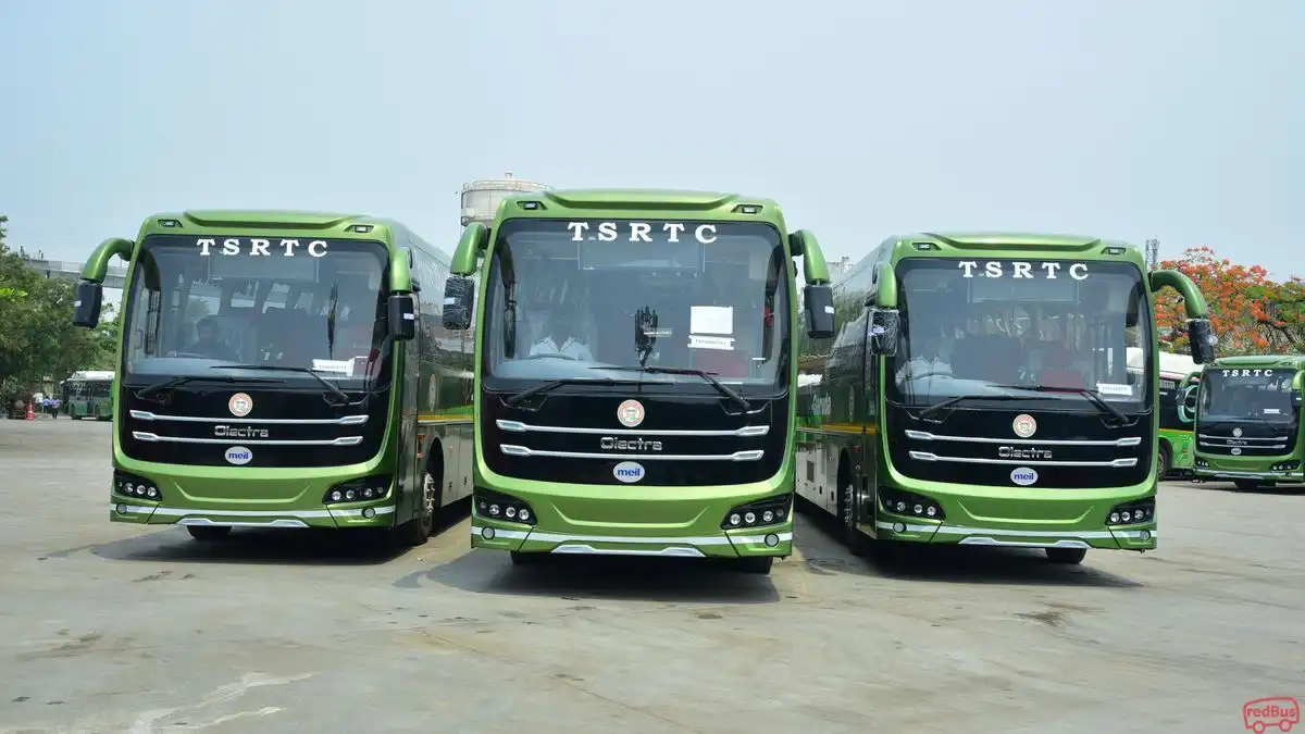 TGSRTC Bus-Front Image