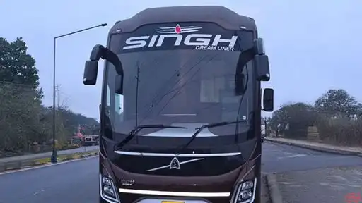 Singh Tour & Travels Bus-Front Image