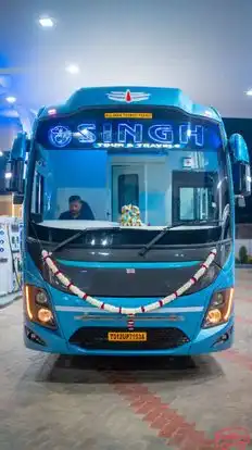 Singh Tour & Travels Bus-Front Image