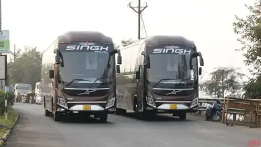 Singh Tour & Travels Bus-Front Image