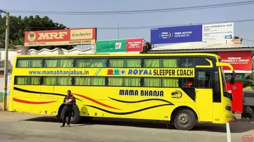 Mama Bhanja Travels (M.B.) Bus-Front Image