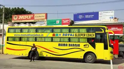 Mama Bhanja Travels (M.B.) Bus-Side Image