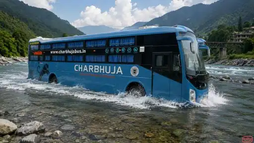 Shri Charbhuja Travel Agency Bus-Front Image