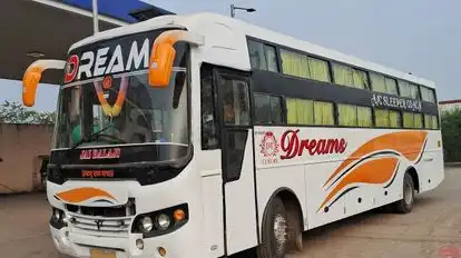 Dreams Tours And Travels Bus-Front Image