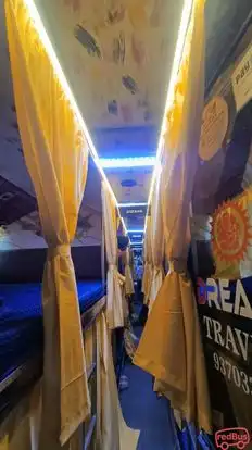 Dreams Tours And Travels Bus-Seats layout Image