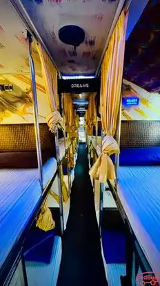 Dreams Tours And Travels Bus-Seats layout Image