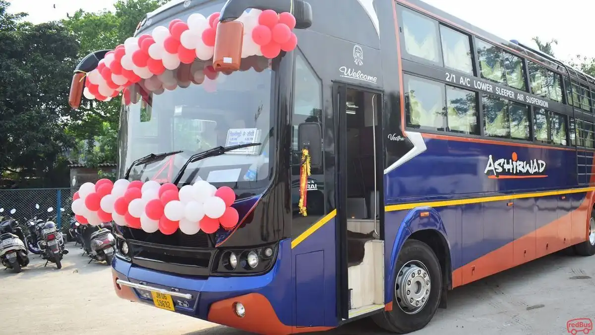 ASHIRWAD  BUS  SERVICE Bus-Front Image