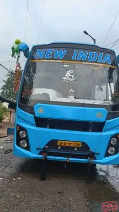 New India Tour and Travels Bus-Front Image