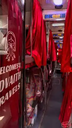 ADVAITH TOURS AND TRAVELS Bus-Seats layout Image