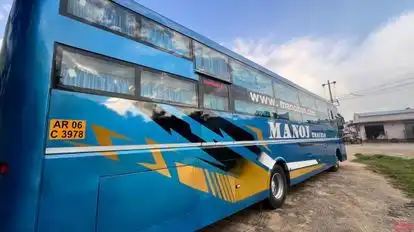 Manoj Tours and Travels Bus-Seats layout Image