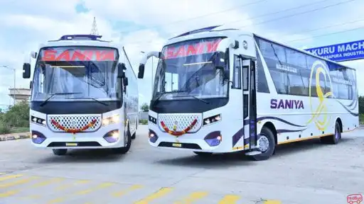Saniya Travels Bus-Front Image
