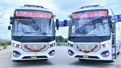 Saniya Travels Bus-Front Image