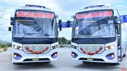 Saniya Travels Bus-Front Image