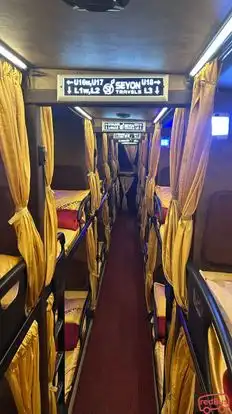 Seyon Travels Bus-Seats layout Image