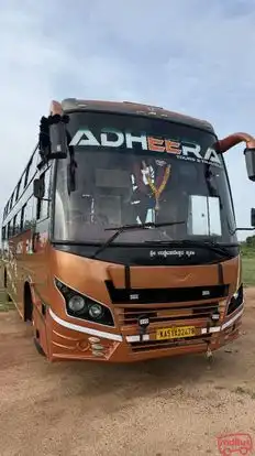 Adheera tours and travels Bus-Front Image
