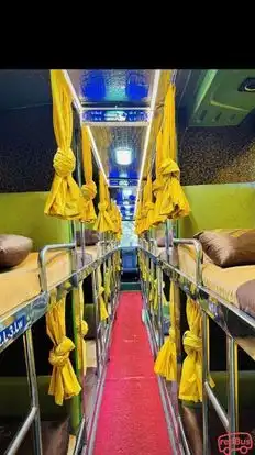 Adheera tours and travels Bus-Seats layout Image