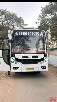 Adheera tours and travels Bus-Front Image
