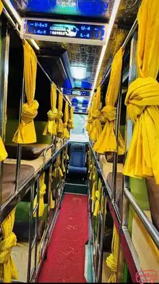 Adheera tours and travels Bus-Seats layout Image