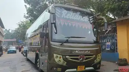Reliance Travels Bus-Front Image