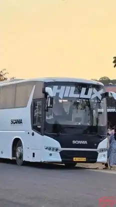 Hilux Travels Bus-Front Image