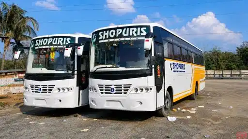 Shopuris Travels Bus-Front Image
