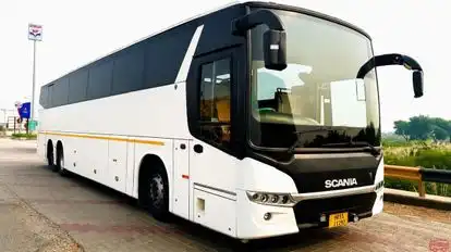 HIMACHAL TOURIST BUS SERVICE  Bus-Side Image