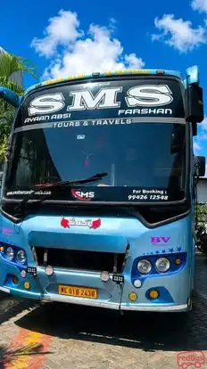 SMS Tours and Travels   Bus-Front Image