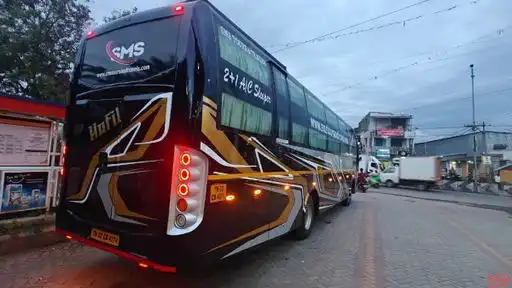 SMS Tours and Travels   Bus-Front Image