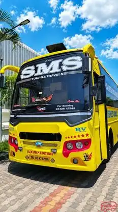 SMS Tours and Travels   Bus-Front Image
